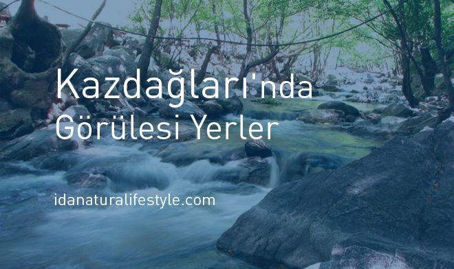 Kazdağlarında Görülesi Yerler